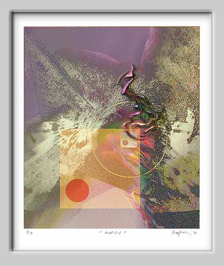 Reflect11, image size 15 x 13 inches, IRIS print on archival paper, 1998